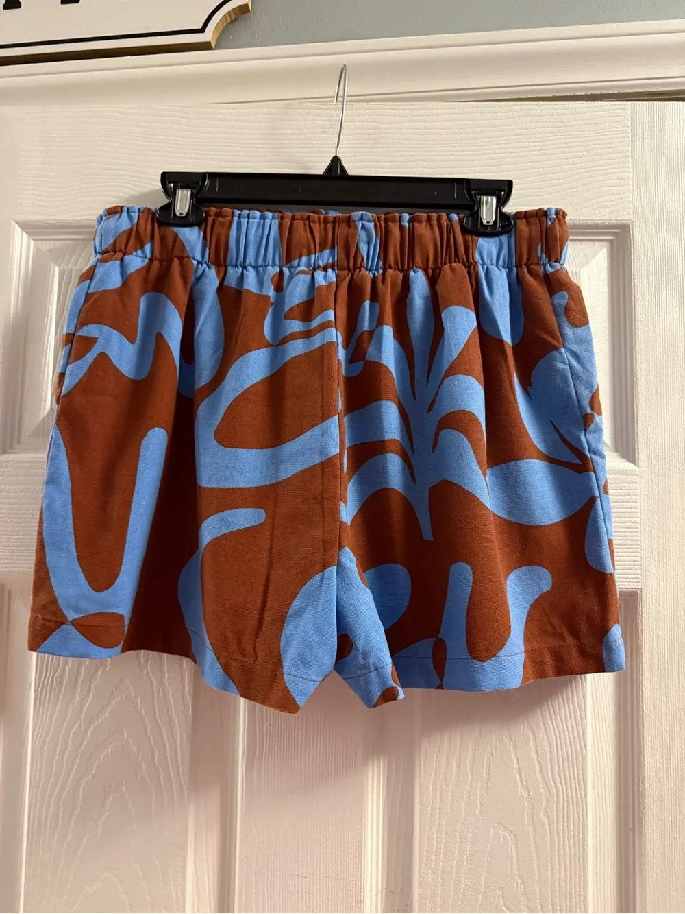 🆕 Carole Christian Linen Blend Matching Short Set Large